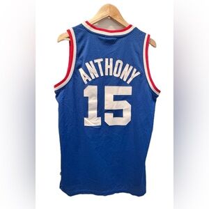 Denver Nuggets 15 Carmelo Anthony Vintage Reebok HWC Swingman Medium Length +2